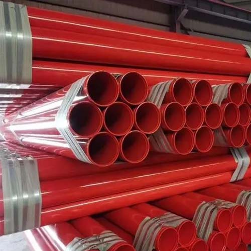 南阳涂塑钢管的摩擦阻力小的原因除了塑料涂层的表面光滑度外，还包括以下几个方面